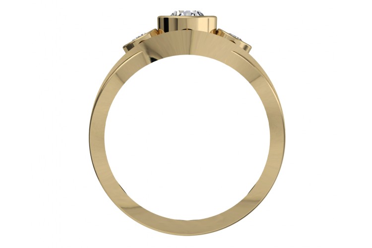 Aksaara Solitaire Diamond Engagement Ring